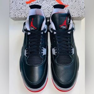Air Jordan 4 Bred Reimagined